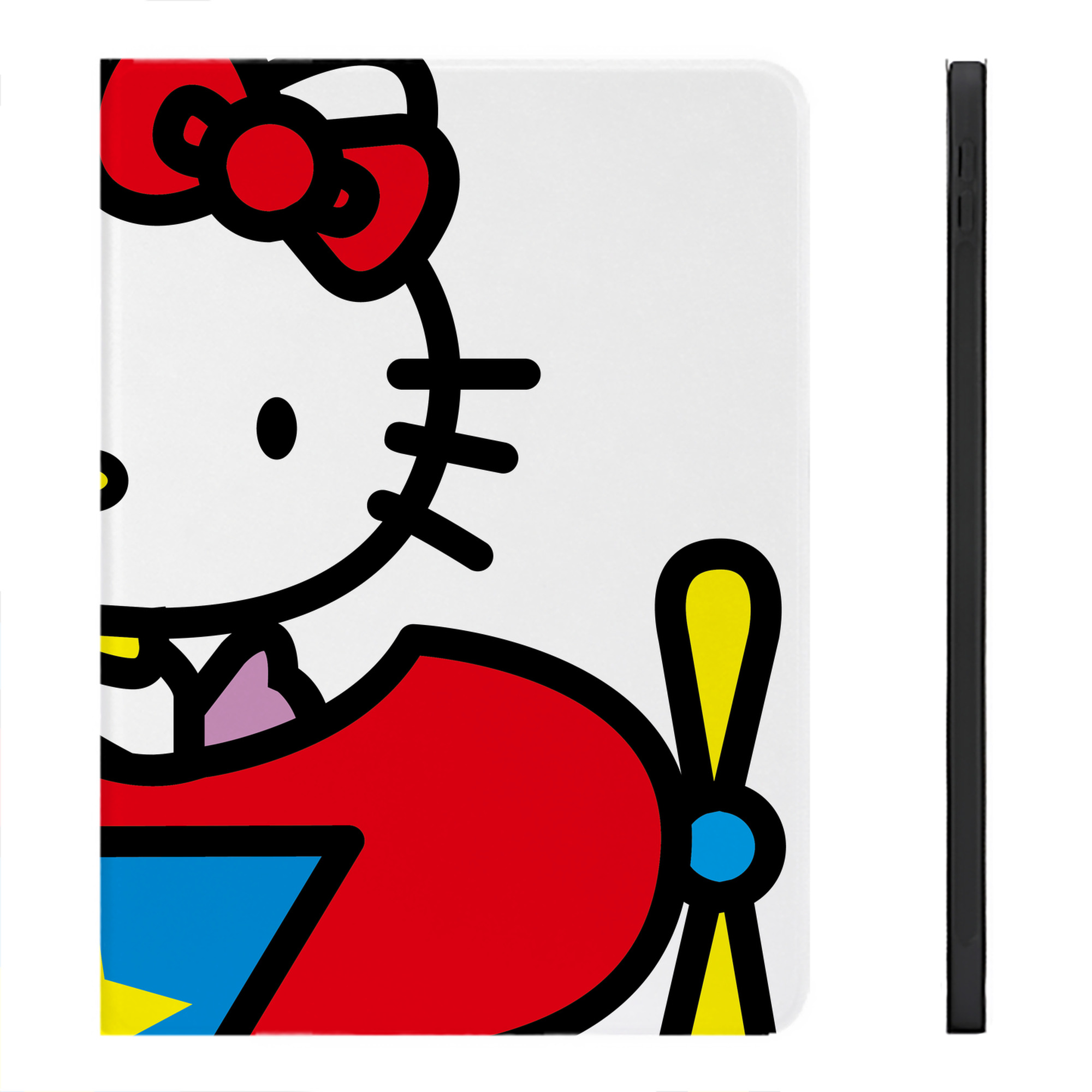 （画像用） Hello Kitty ハローキティ IPadケース ペンホルダー付き ブックスタイルデザイン